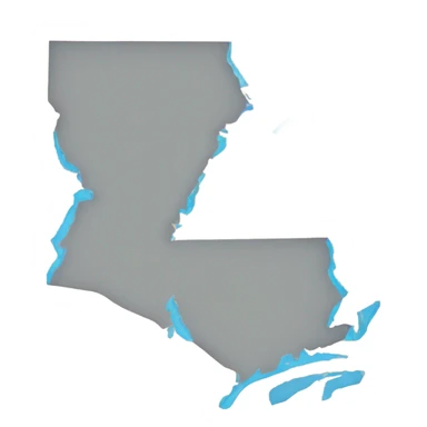The state of New Jersey map sticker