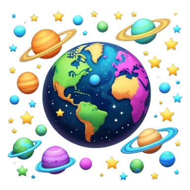 MY WORLD  🌍💫 sticker