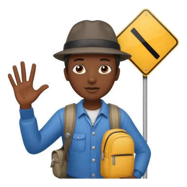 piece of shit travelling sticker