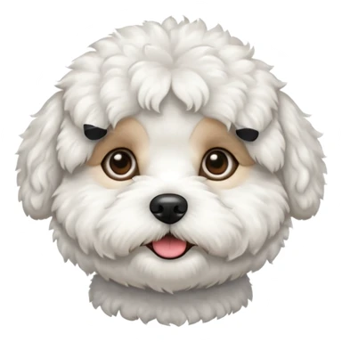 bichon sticker