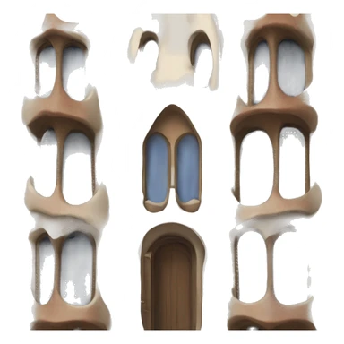 Gaudí house sticker