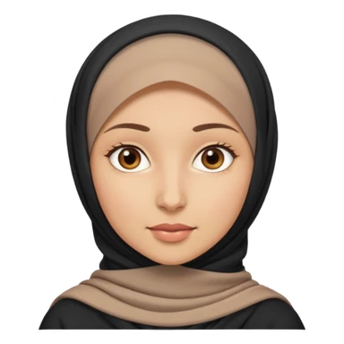 wanita berhijab sticker