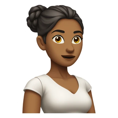 Evil female dance school teacher sticker