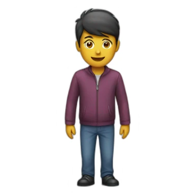 person entering event sticker