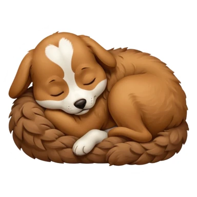 perro dormido sticker