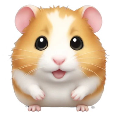 cute hamster sticker