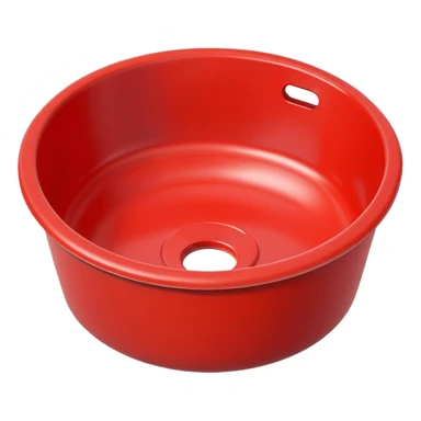 красный тазик sticker