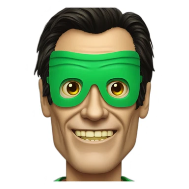 Jim carrey the mask sticker