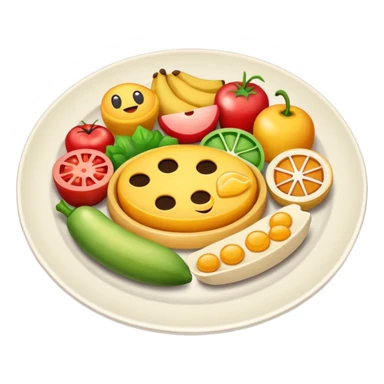 create some food emojis that everyon usualy has basic sticker