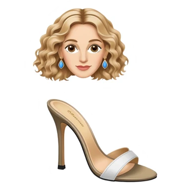 carrie bradshaw wearing manolos sticker