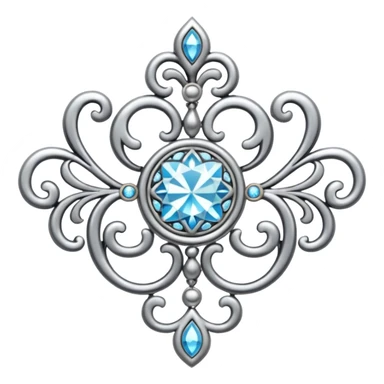 Silver jewelry . No faces  sticker