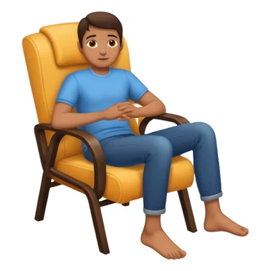 Chair hand feet sticker