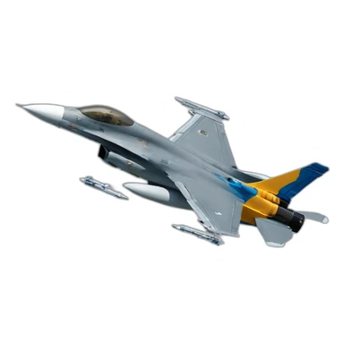 John Cena flying an f-16 sticker