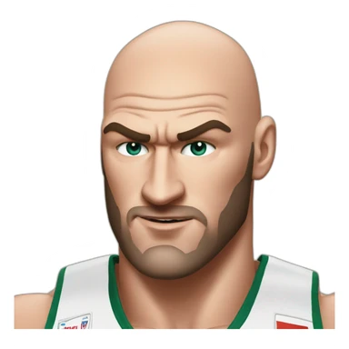 tyson fury sticker