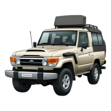 Toyota landcruiser sticker
