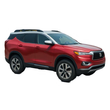 random suv side view sticker