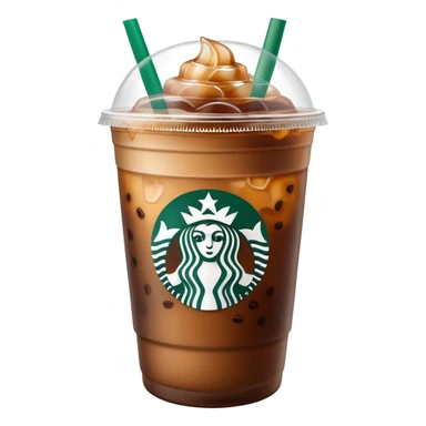 Iced coffee from Starbucks  sticker