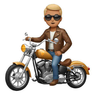 easy rider breaker morant on chopper motorcycle sticker