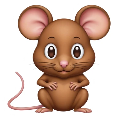 Medieval human merged with mouse non portrait sticker