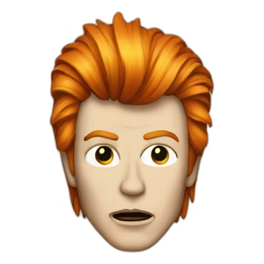 ziggy stardust sticker