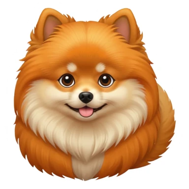 Pomeranian emoji sticker