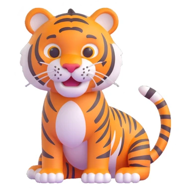 Tiger sticker