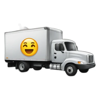 Refrigerated truck sticker