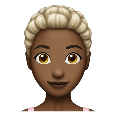 black ballerina  sticker