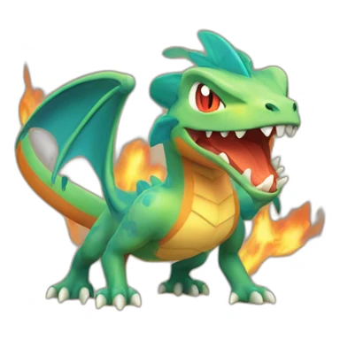 Dracaufeu pokémon  sticker