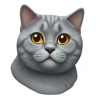 british shorthair cat sticker
