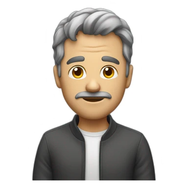 A man who doesn't know what he's doing sticker