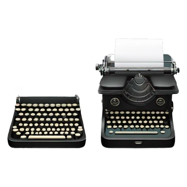 1920s Remington #5 portable typewriter sticker