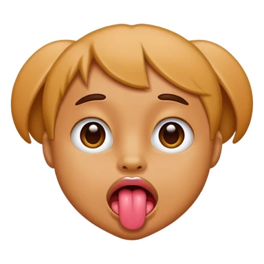 Feet sticking out tongue out sticker