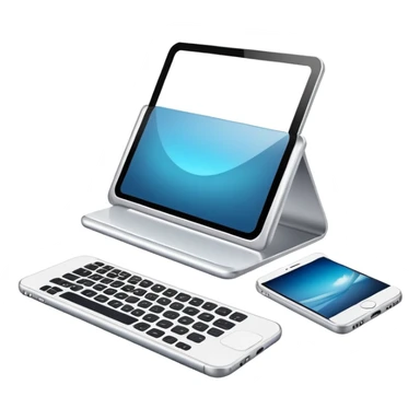 modern gadgets and technology devices sticker