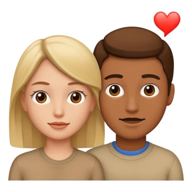 close up of two people in conversation sticker