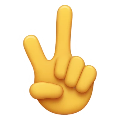 Shy face with two fingers facing each other  sticker