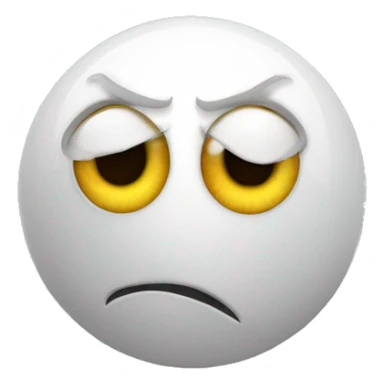  sphere but with crazy and eyes sticker