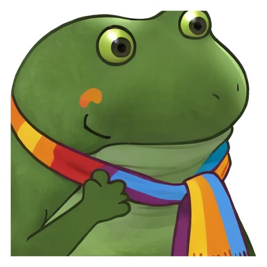 Heart in the colors of the rainbow. sticker