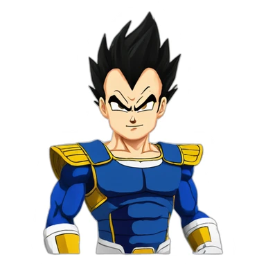 generate vegeta full picture sticker