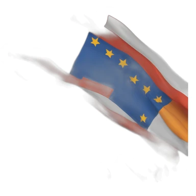Dutch flag vs spanish flag sticker