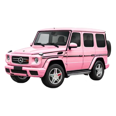 Light pink G wagon sticker