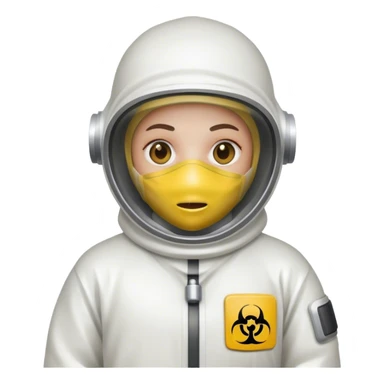 Hazmat suit sticker