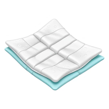 Mensturation pad sticker