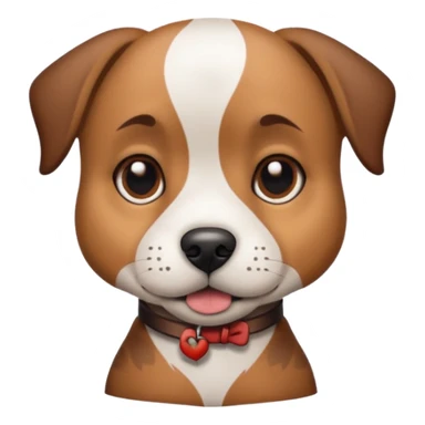 dog with tattoo sticker