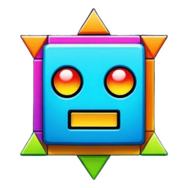 Geometry Dash sticker