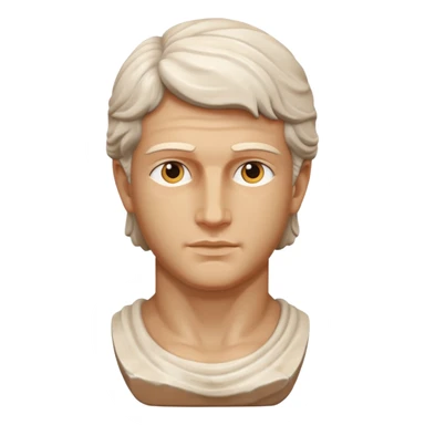 David stand statue sticker