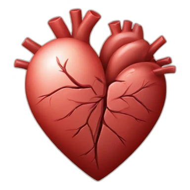 repaired heart offered by a wounded heart sticker