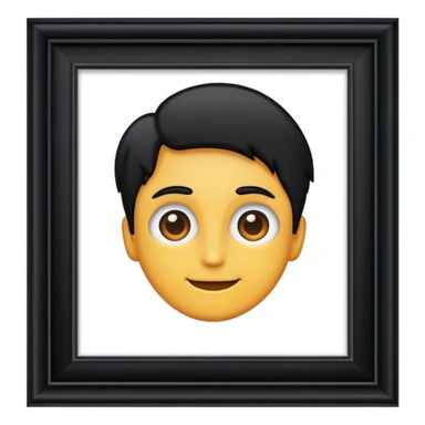 aesthetic picture frame sticker