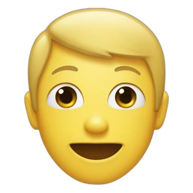 Emoji Face expressing respect sticker