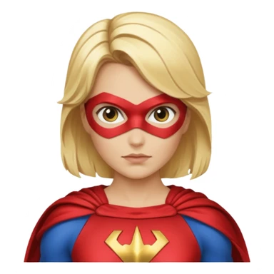 Flash super hero women blonde sticker